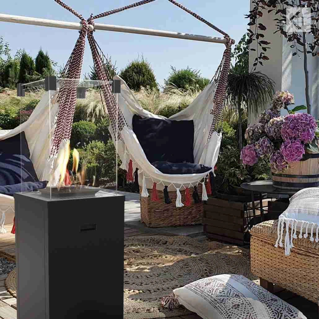 Patio SLIM Alb - Incalzitor pe gaz