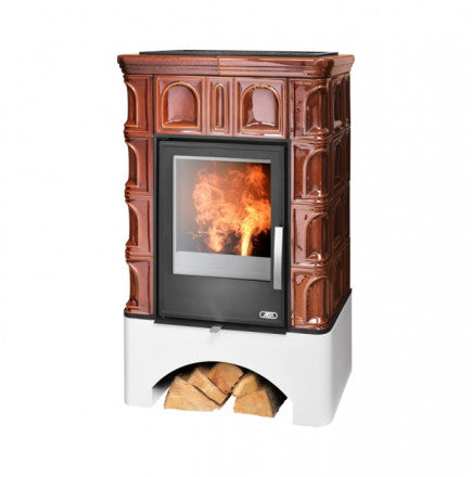 Soba pe lemn cahle teracota ABX - Britania K I.