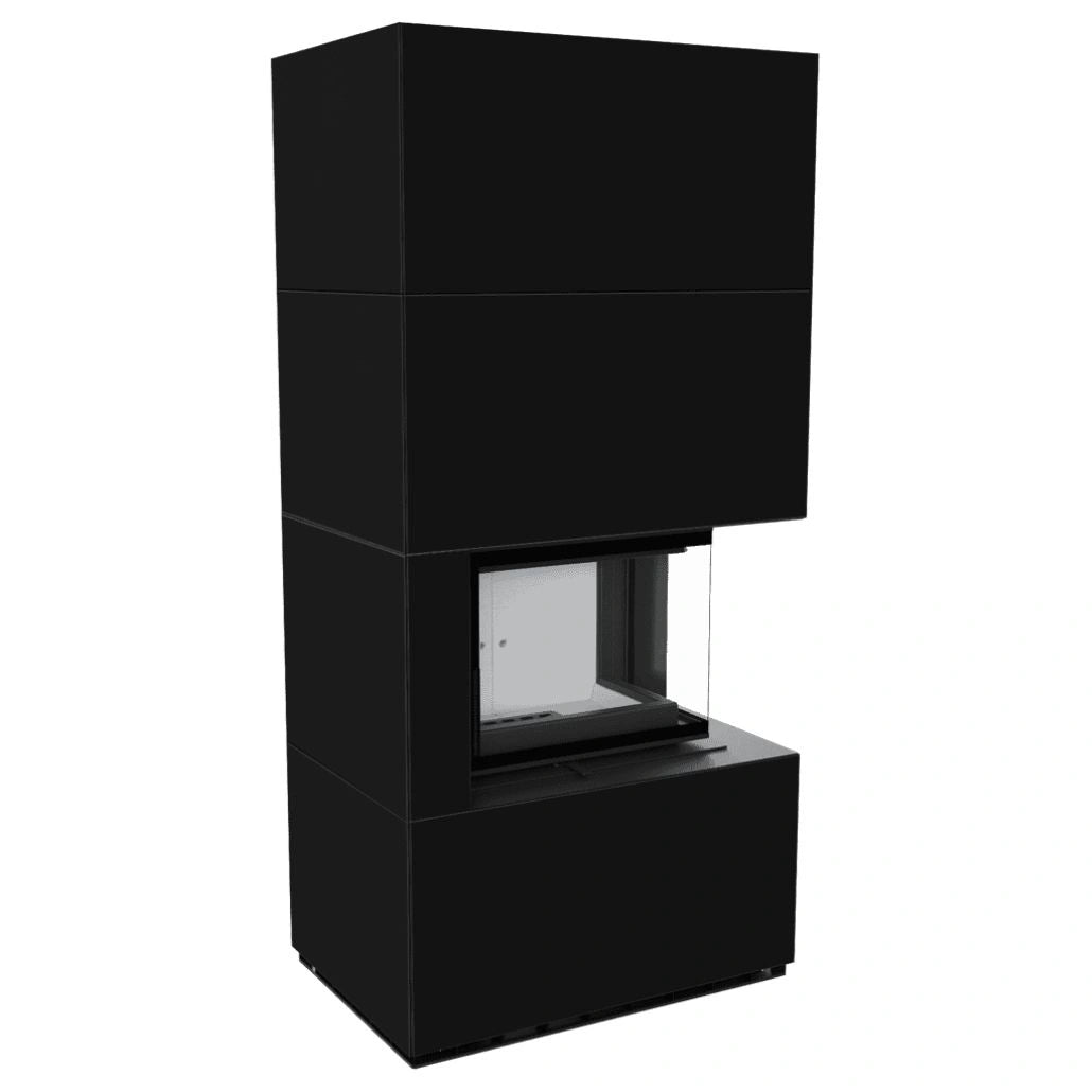 Flotek BOX 8 kW NERO ASSOLUTO Sticla Dreapta - cuarz sinterizat