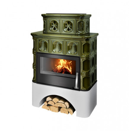 Soba pe lemn cahle teracotaABX - Karelia P OX