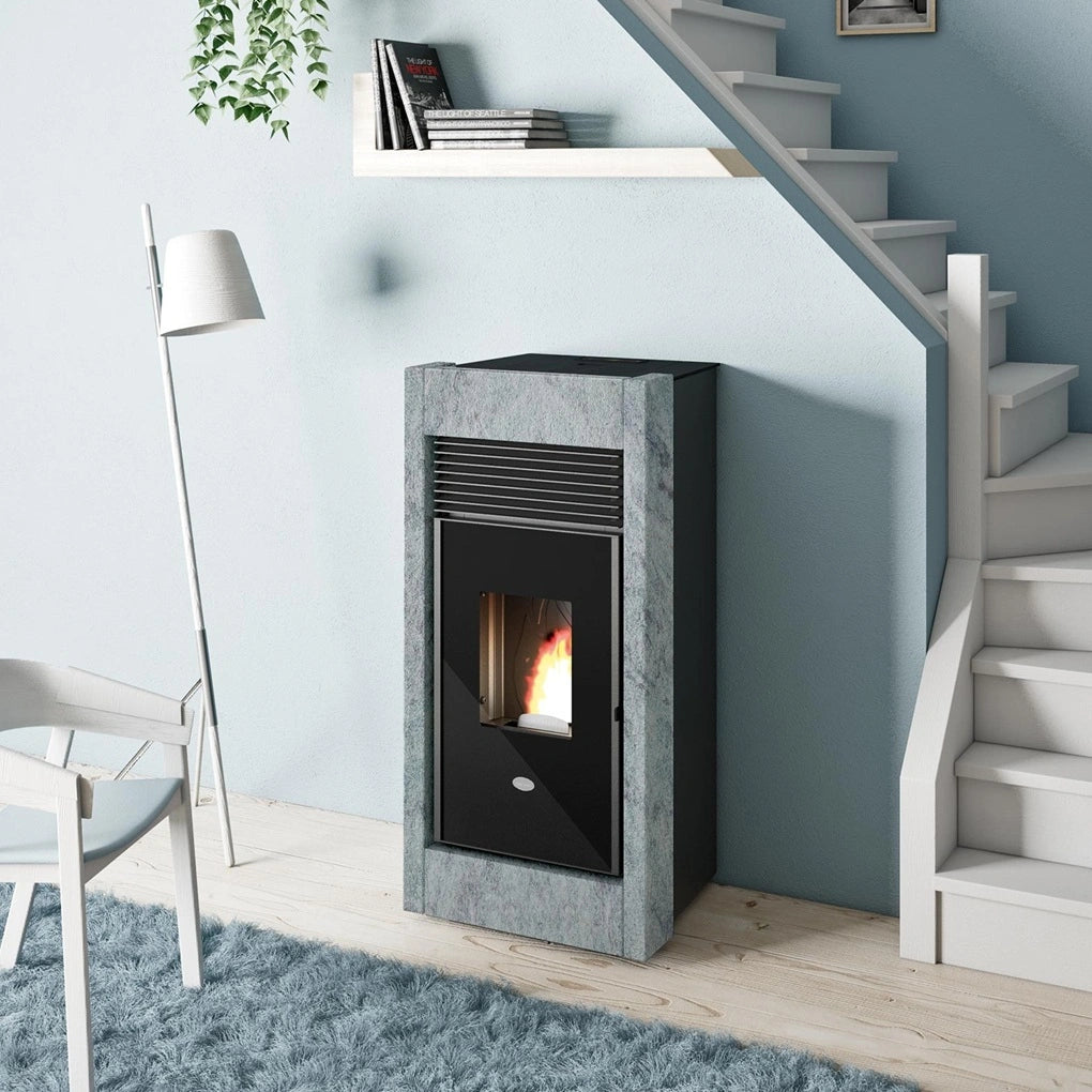 SOBA PELETI 4-15.4 KW - BEATRICE SERPENTINO - 2 Ventilatoare