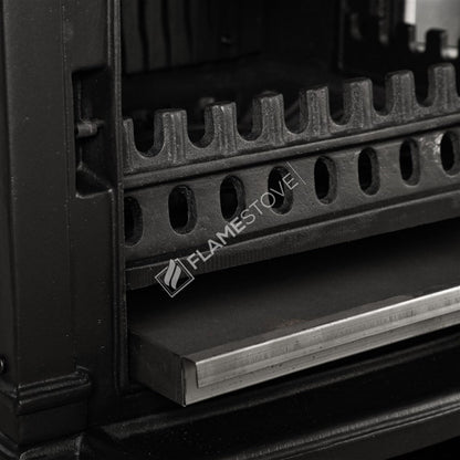 Șemineu pe lemne FS-14YKST Ultra Sirius din fontă cu rezervor, certificat CE