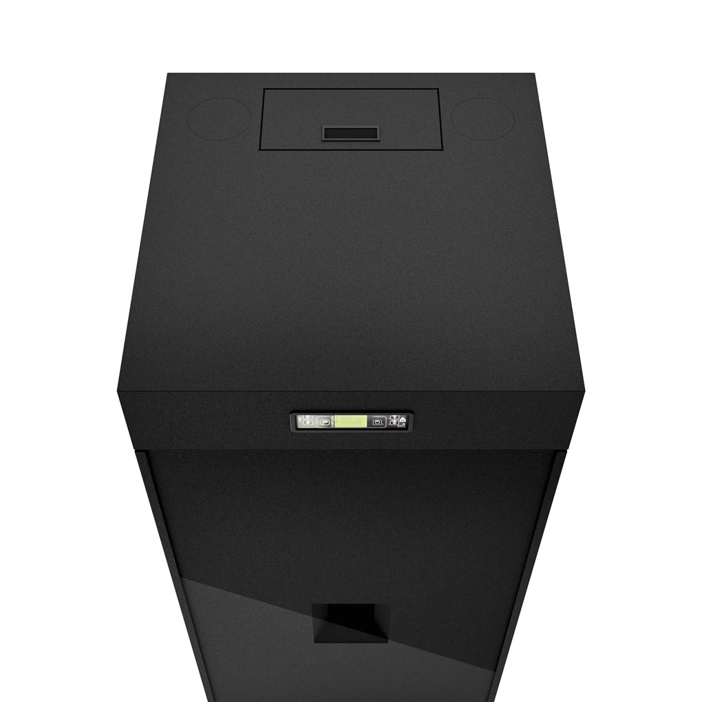 TERMOSEMINEU PE PELETI NEVA 3.5-20 KW - NEGRU