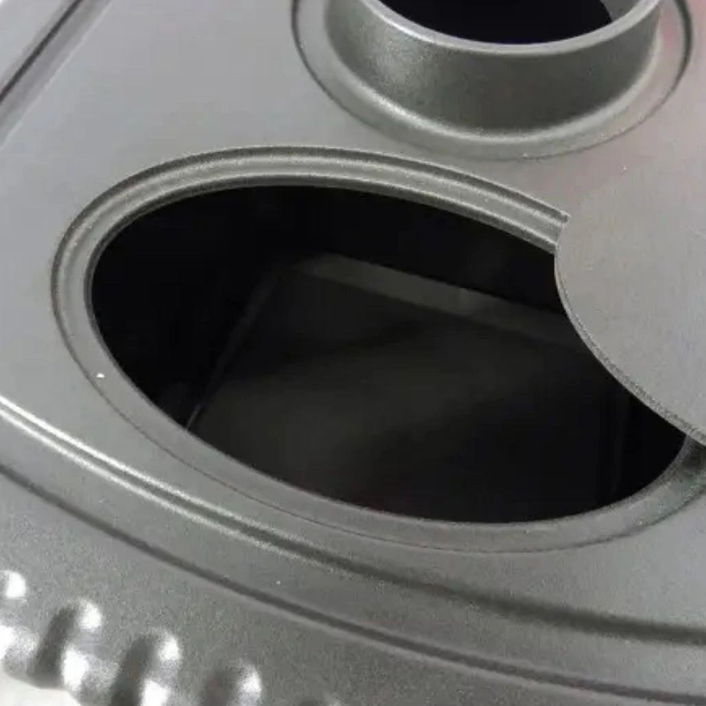 Soba de fonta cu plita DORA 10 N Negru - 7.2kW