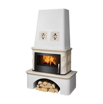 Soba pe lemn cahle teracota ABX - Lapland II OX