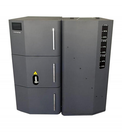 Cazan (centrala) peleti, otel, Romstal 500 cu wifi si touchscreen, TAIGA, 23 kW