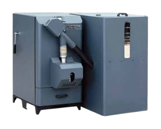 Cazan (centrala) peleti, otel, Romstal 500, Eco Mini, 23 kW