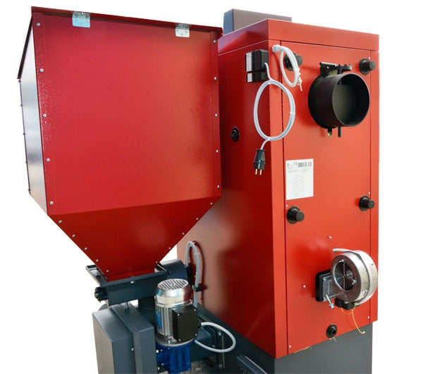 Centrala pe peleti/lemn pentru incalzire, Radijator, Tkan 1, otel, 35 kW