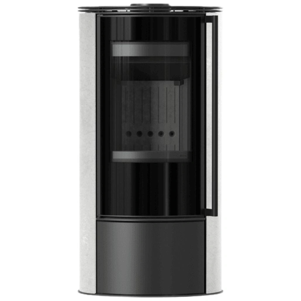 Soba Erik 5.5kW White Natural - samota neagra