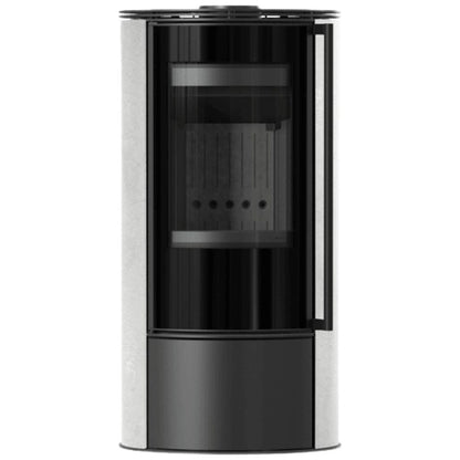 Soba Erik 5.5kW White Natural - samota neagra