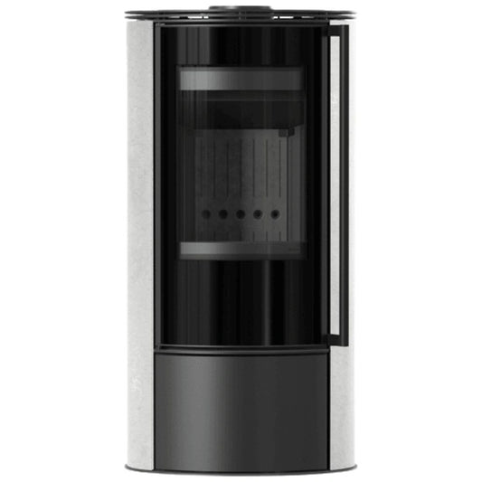 Sobă Erik 5.5kW White Natural - samota neagra