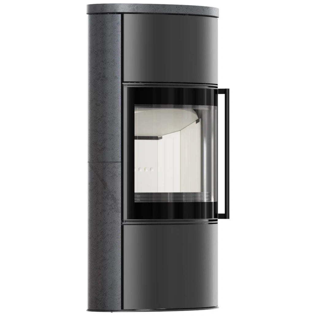 Soba Bjorn High 7kW ceramica Grafite Satin cu capac ceramic