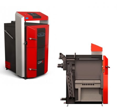 Attack DPX Profi 35 kW - Cazan pe combustibil solid cu gazeificare