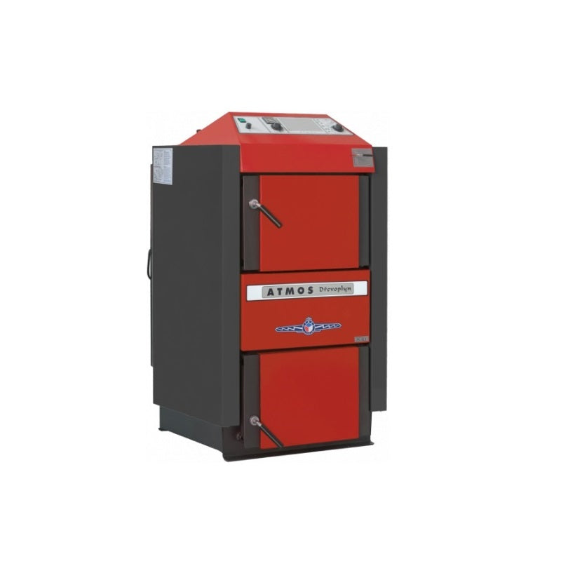 Atmos DC25S 25kW Solid Fuel Gasification Boiler - Steel Construction