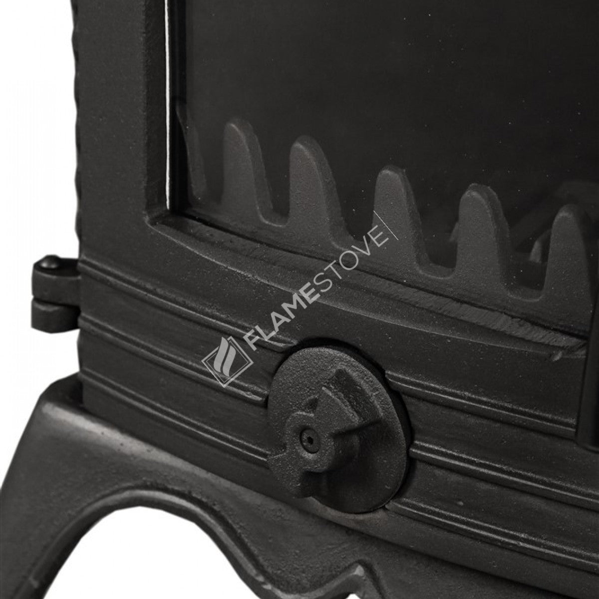 Soba din Fontă FS-053 – Încălzire Eficientă pentru 70 m² cu Sticlă Schott Robax și Email