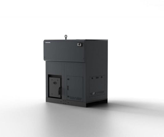 Cazan (centrala) peleti, incalzire centralizata, otel, Romstal 500, Eco Max cu controller LCD, 50 kW