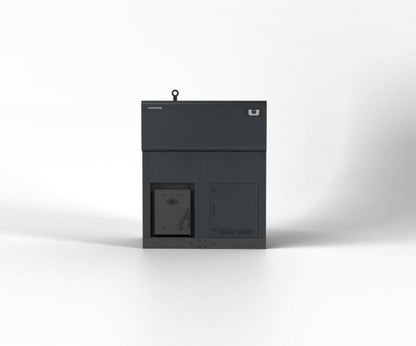 Cazan (centrala) peleti, incalzire centralizata, otel, Romstal 500, Eco Max cu controller LCD, 50 kW