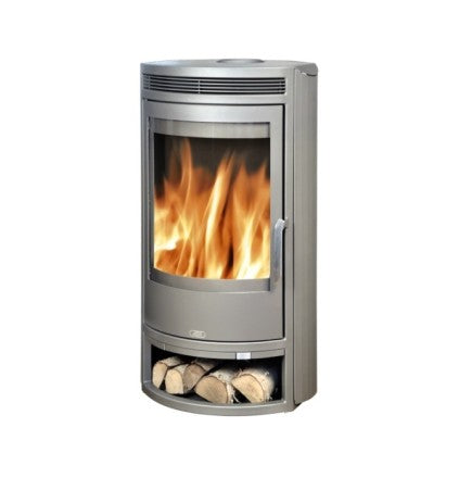 Soba pe lemn ABX - Tablă metalică gri Arktis 8