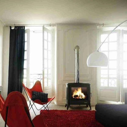 Soba fonta Sedan L 12-18kW + Usa laterala incarcare lemn