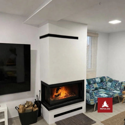 FLOTEK L 12kW - Sticla Stanga fara stalp - Samota Neagra