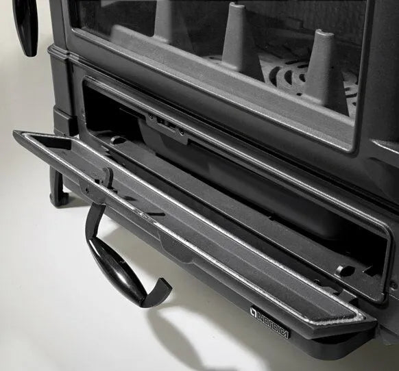 Sobă pe lemne Nordica ISOTTA FORNO EVO cu convecție naturală a aerului cald 9,7 kw - fontă
