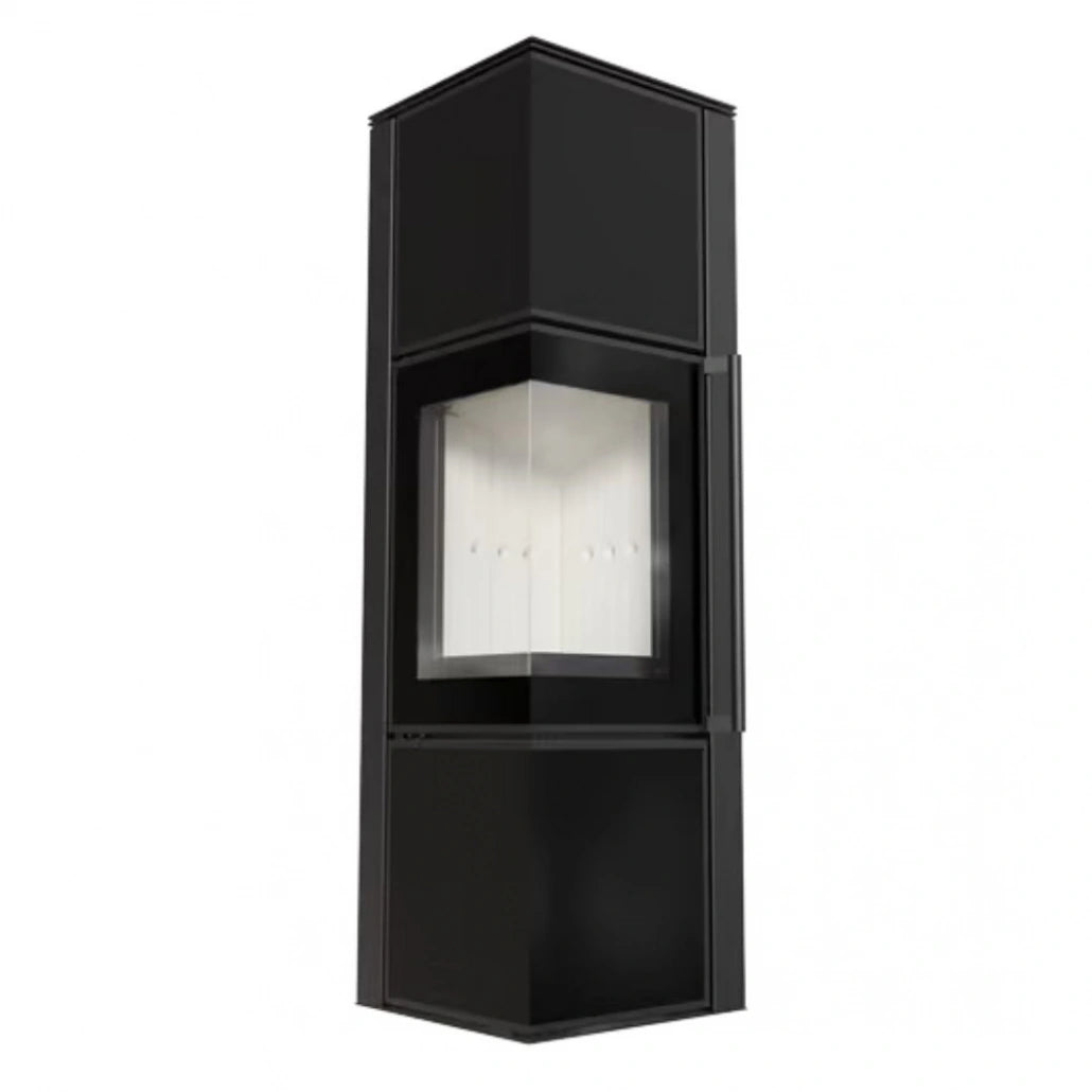 Soba Tora M 8-11kW NERO ASSOLUTO - cuarz sinterizat
