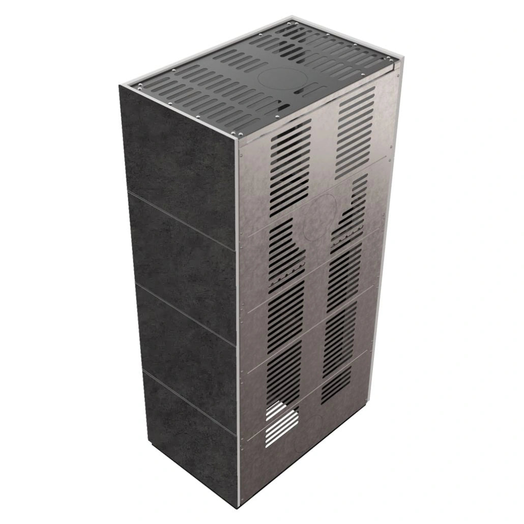 Flotek BOX 8 kW FOKOS GRAFITE Samota Neagra - cuarz sinterizat