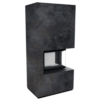 Flotek BOX 8 kW OSSIDO NERO Sticla Dreapta - cuarz sinterizat