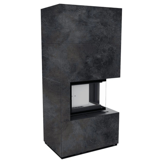Flotek BOX 8 kW OSSIDO NERO Sticlă Dreapta - cuarz sinterizat