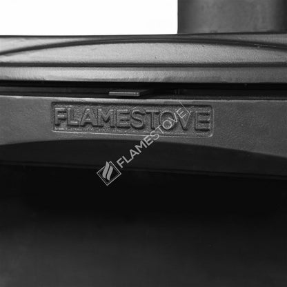 Șemineu/Sobă de Încălzire Lemne și Cărbuni FS-201YK Lodi Flame - Randament Înalt, Dublă Combustie, Clasa A, Sticlă Schott Robax, 5 kW