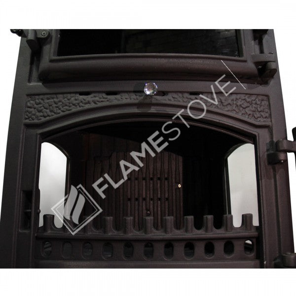 Șemineu Majestic Sirius FS-011: 18.21 kW, 3 Cuptoare, Sticlă Schott Robax, Eficiență Maximă