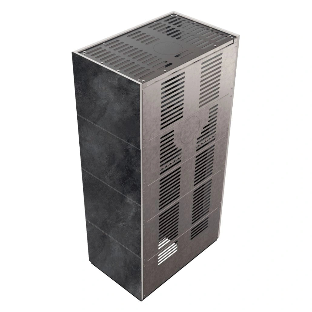 Flotek BOX 8 kW OSSIDO NERO Samota Neagra  - cuarz sinterizat