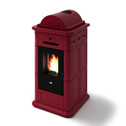 SOBA PE PELETI ADELE 2.5-9.5 KW - RUBIN - CAHLE TERACOTA