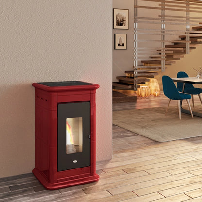 TERMOSEMINEU PE PELETI NANCY 2.9-15.5 KW - CAHLE ROSU