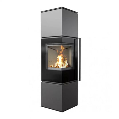 Soba otel Ren M 7kW - sticla stanga, samota alba