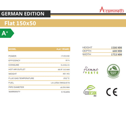 FLAT 150 X 50