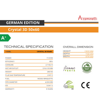 CRYSTAL 3D 50/60 – German Edition