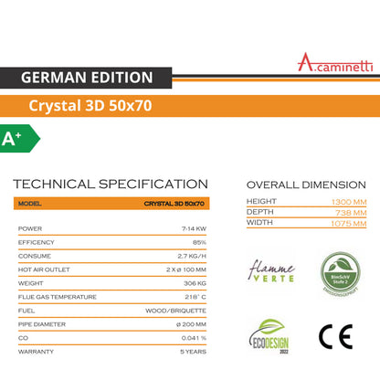 CRYSTAL 3D 50/70 – German Edition