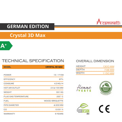 CRYSTAL 3D MAX – German Edition