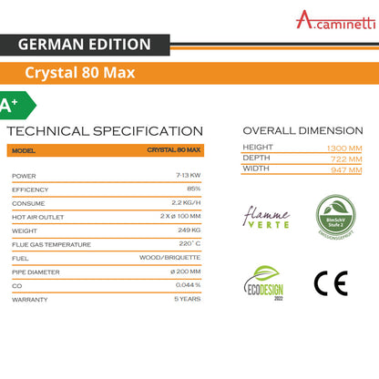 CRYSTAL 80 MAX – German Edition