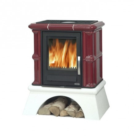 Soba centrala cahle teracota ABX - Bavaria K TVV (6,9 kW)