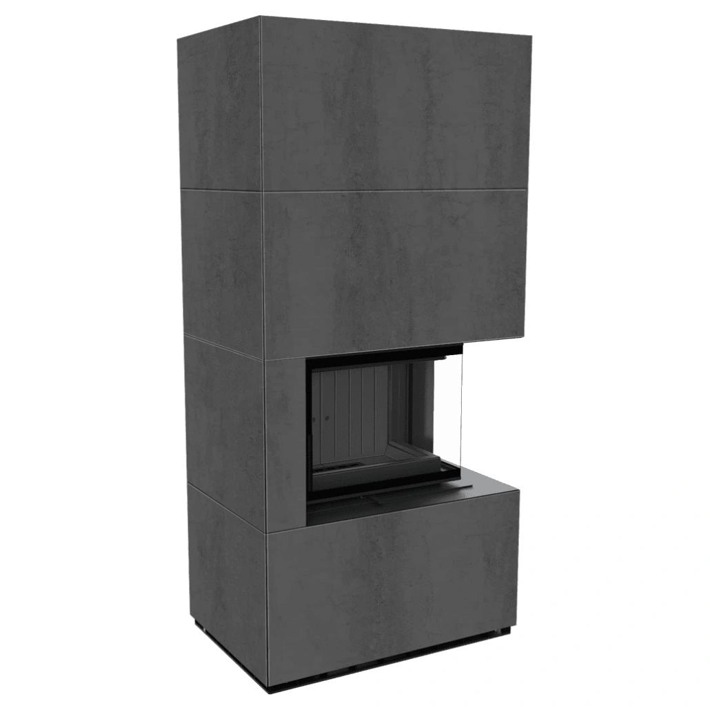 Flotek BOX 8 kW SAVOIA ANTRANCITE Sticla Dreapta - Samota Neagra