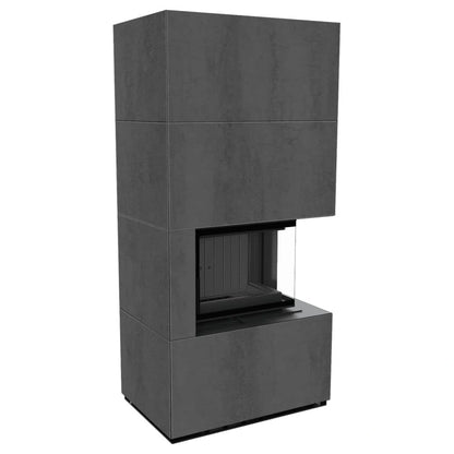 Flotek BOX 8 kW SAVOIA ANTRANCITE Sticla Dreapta - Samota Neagra