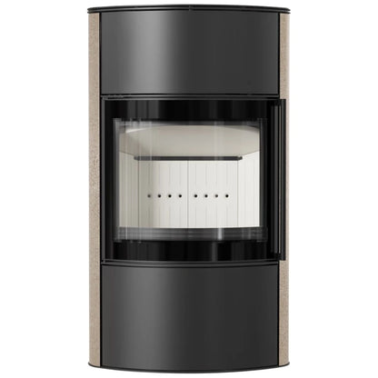 Soba Bjorn High 7kW ceramica Gold Satin cu capac otel
