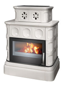 Sobă, semineu centrala cahle teracota ABX - Karelie TVV (10,5 kW)