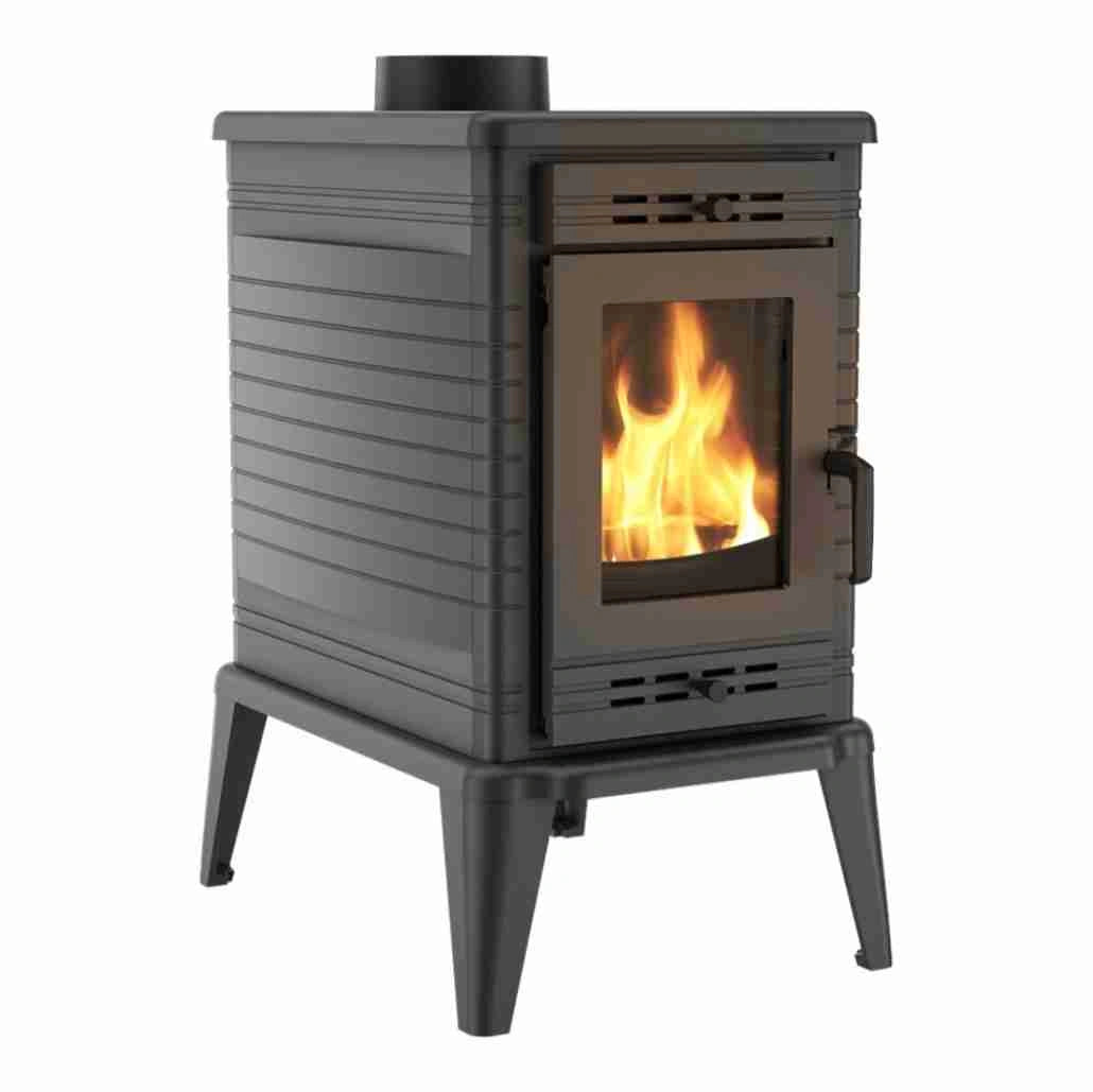 Soba K10 / 10-13kw cu Ventilator Turbo, plita gatit