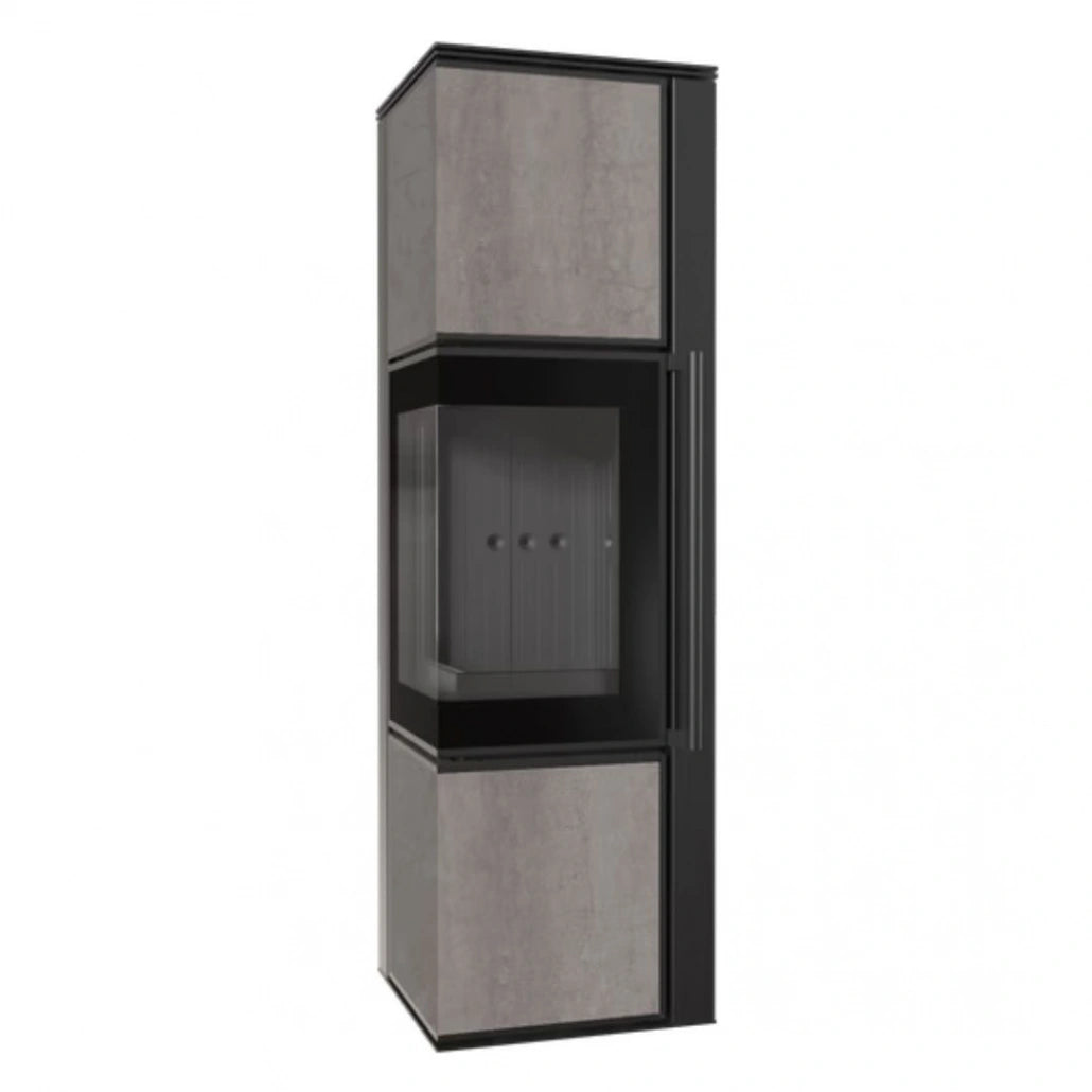 Soba Tora M 8-11kW SAVOIA GRIGIA - Samota Neagra