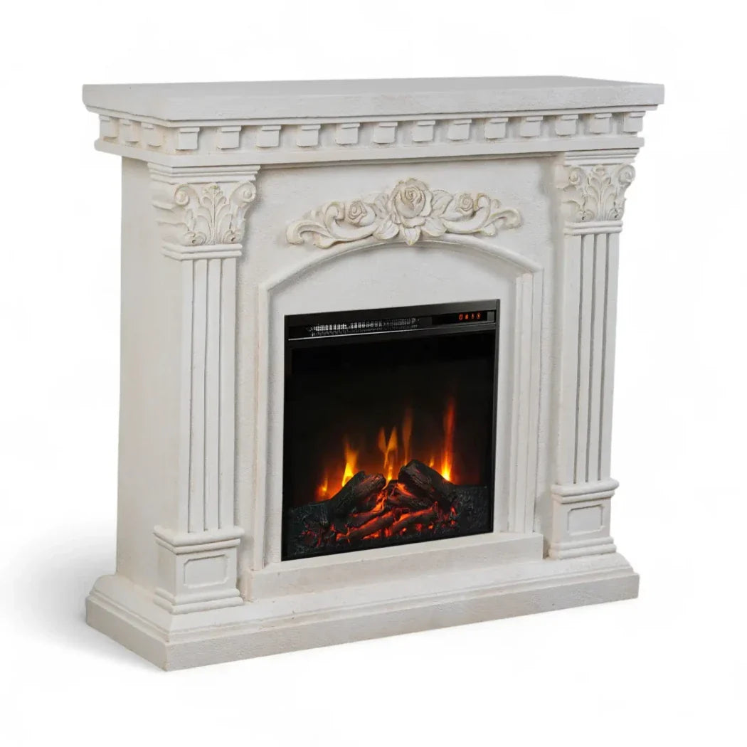 Șemineu Electric Freyr – cu Insert Eldur 18" – Design Elegant și Încălzire Eficientă