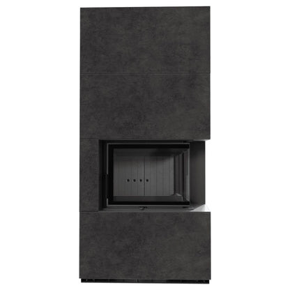 Flotek BOX 8 kW FOKOS GRAFITE Sticla Dreapta - Samota Neagra