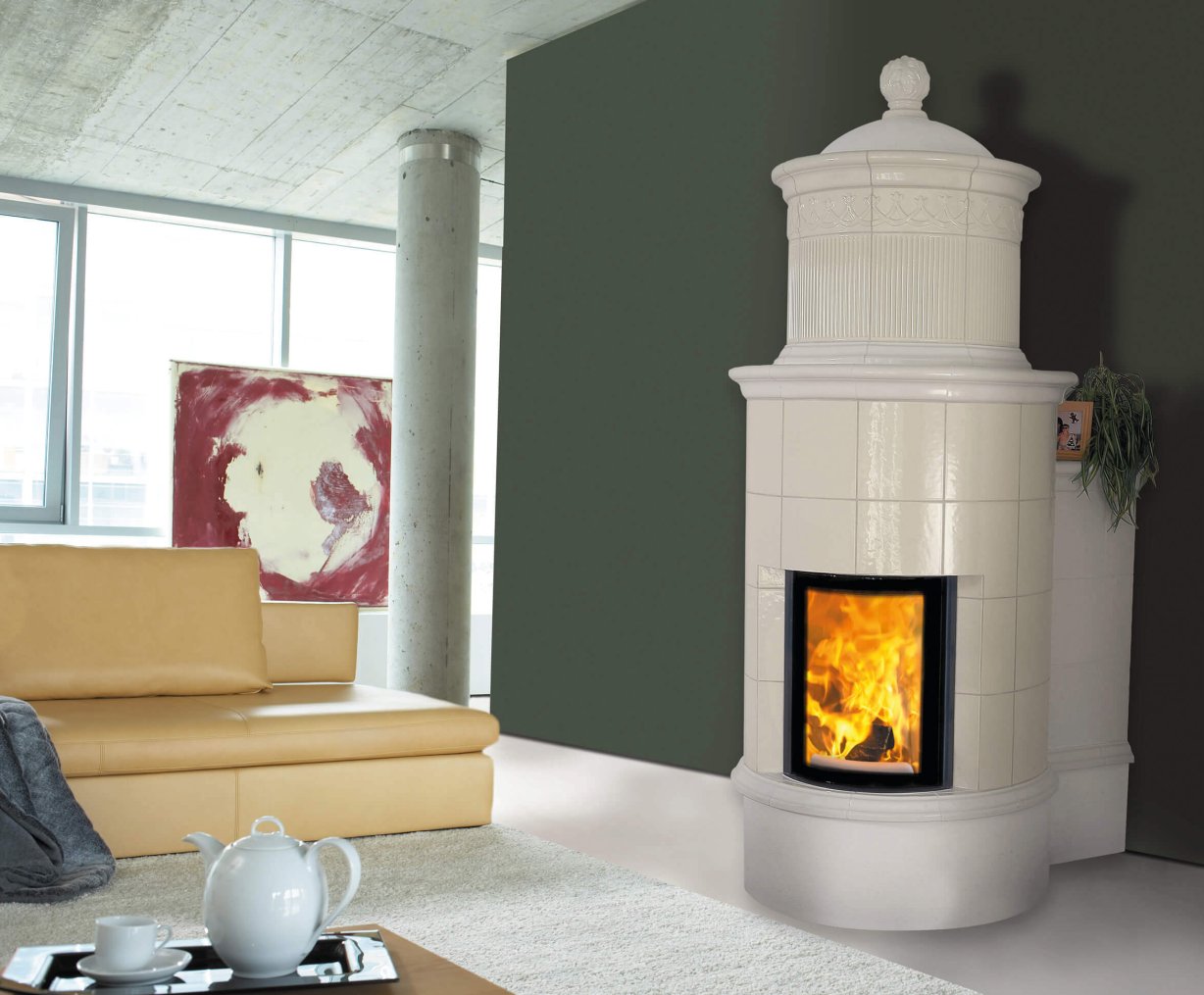 Focar semineu  Austroflamm 45X51 K ROUND